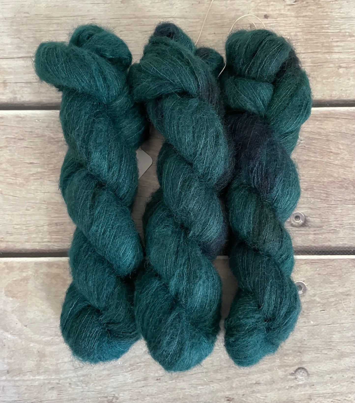 The Watchman - 2 ply Suri/merino fluff - Rosemary (Copy)