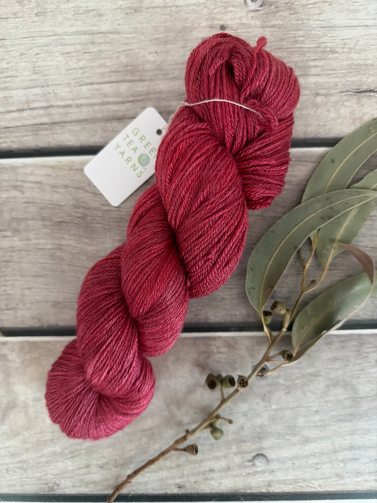 Ming Red - 4 Ply Silk & Merino - Jasmine 4