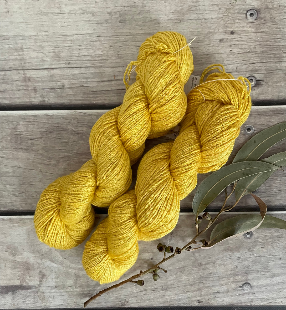 You are my Sunshine - 4ply/fingering - silk and merino - Jasmine 4
