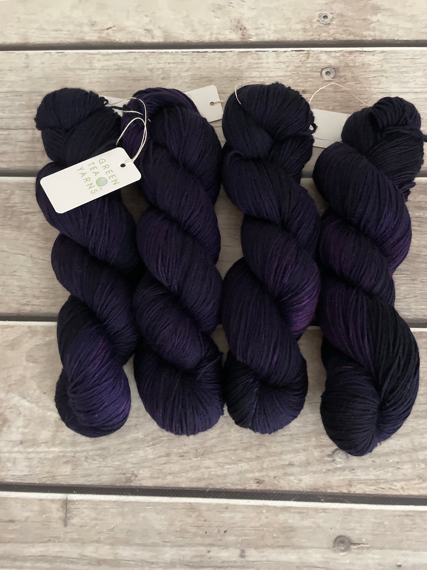 Percy's Purple - on 4 ply merino and nylon sock yarn - Darjeeling