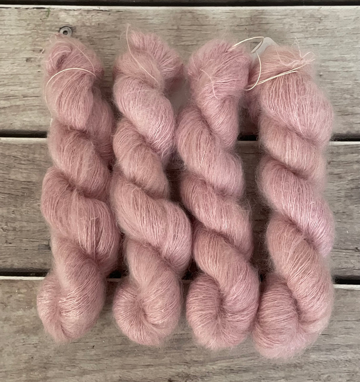 Rose Gold - 2 ply Silk / Mohair - Shui Yun