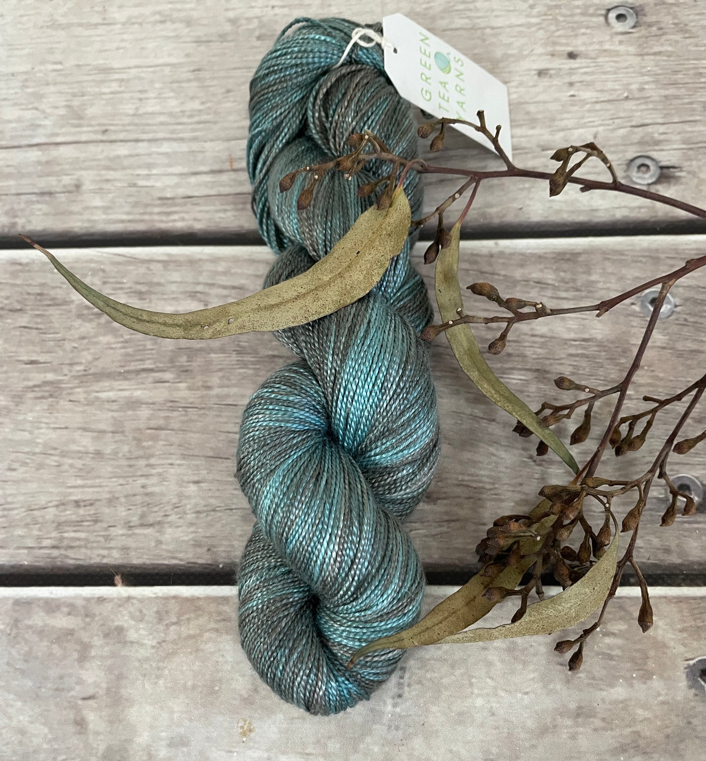 Cardabia Station - 4 ply in Mulberry silk - Ginseng f