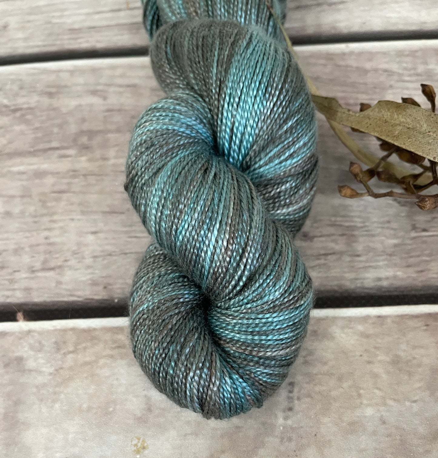 Cardabia Station - 4 ply in Mulberry silk - Ginseng f