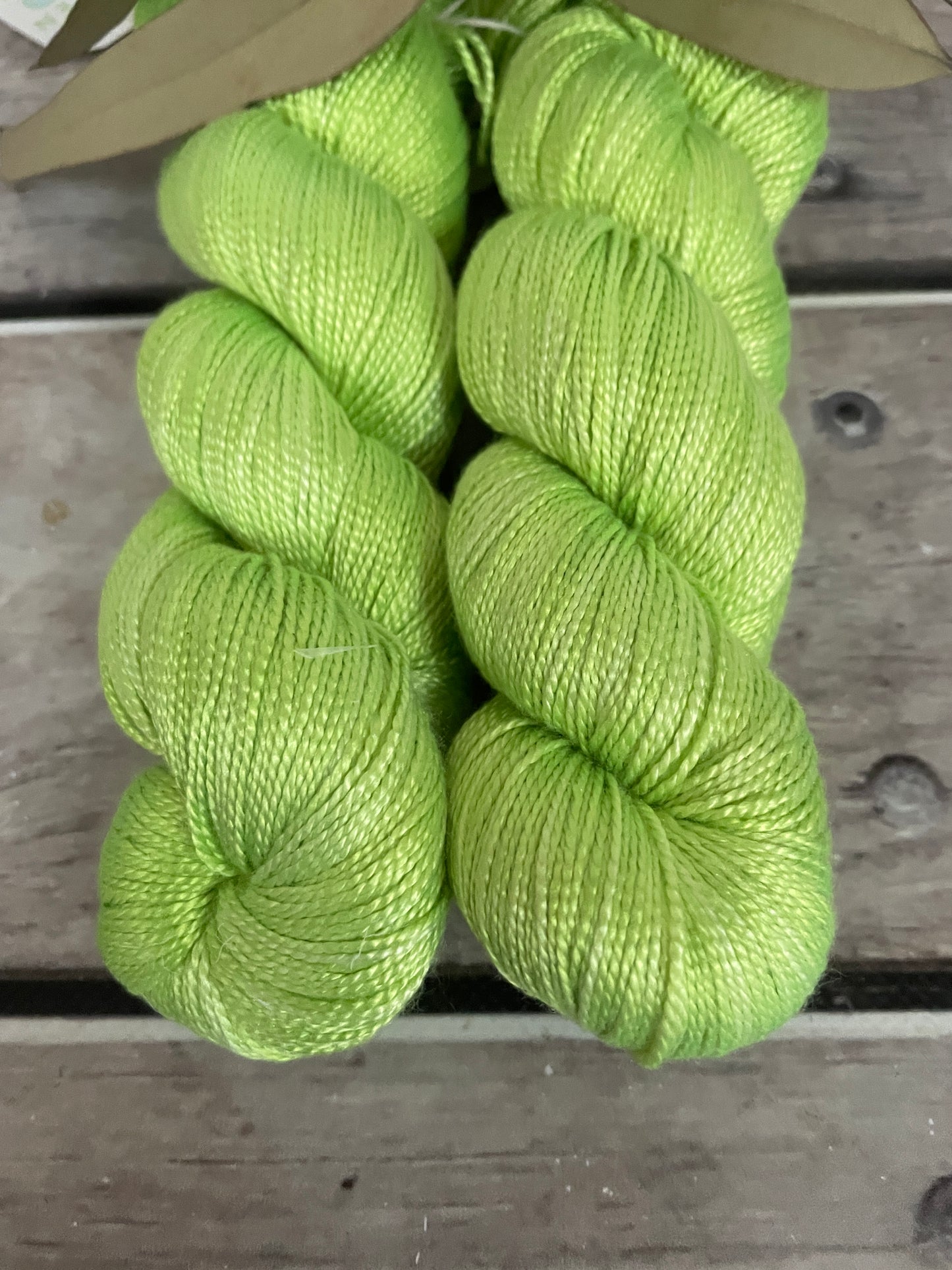 Wild Things -Zowee! - 4 ply silk  - Ginseng f