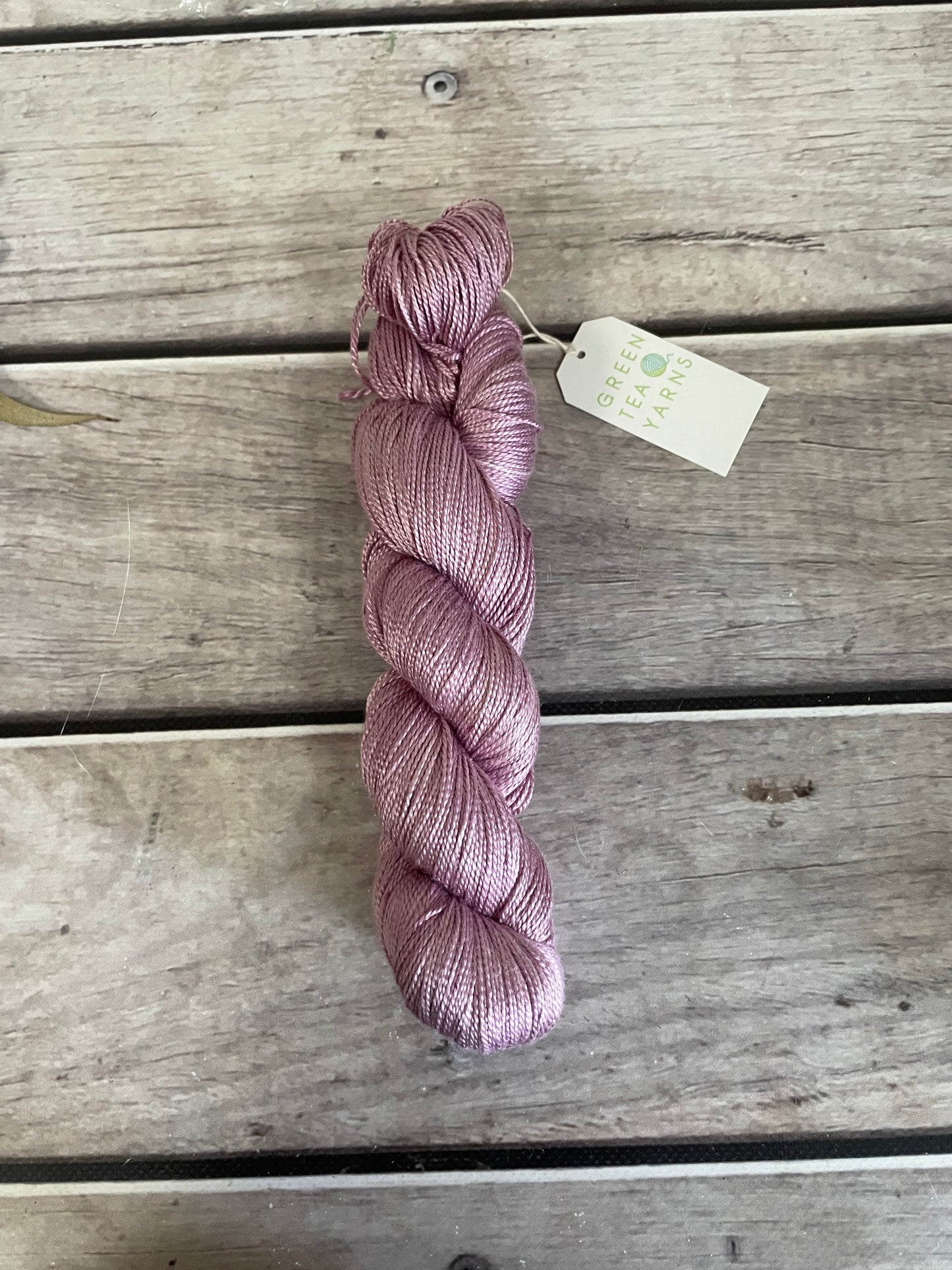 Tea Rose - 4 ply in Mulberry silk - Ginseng f