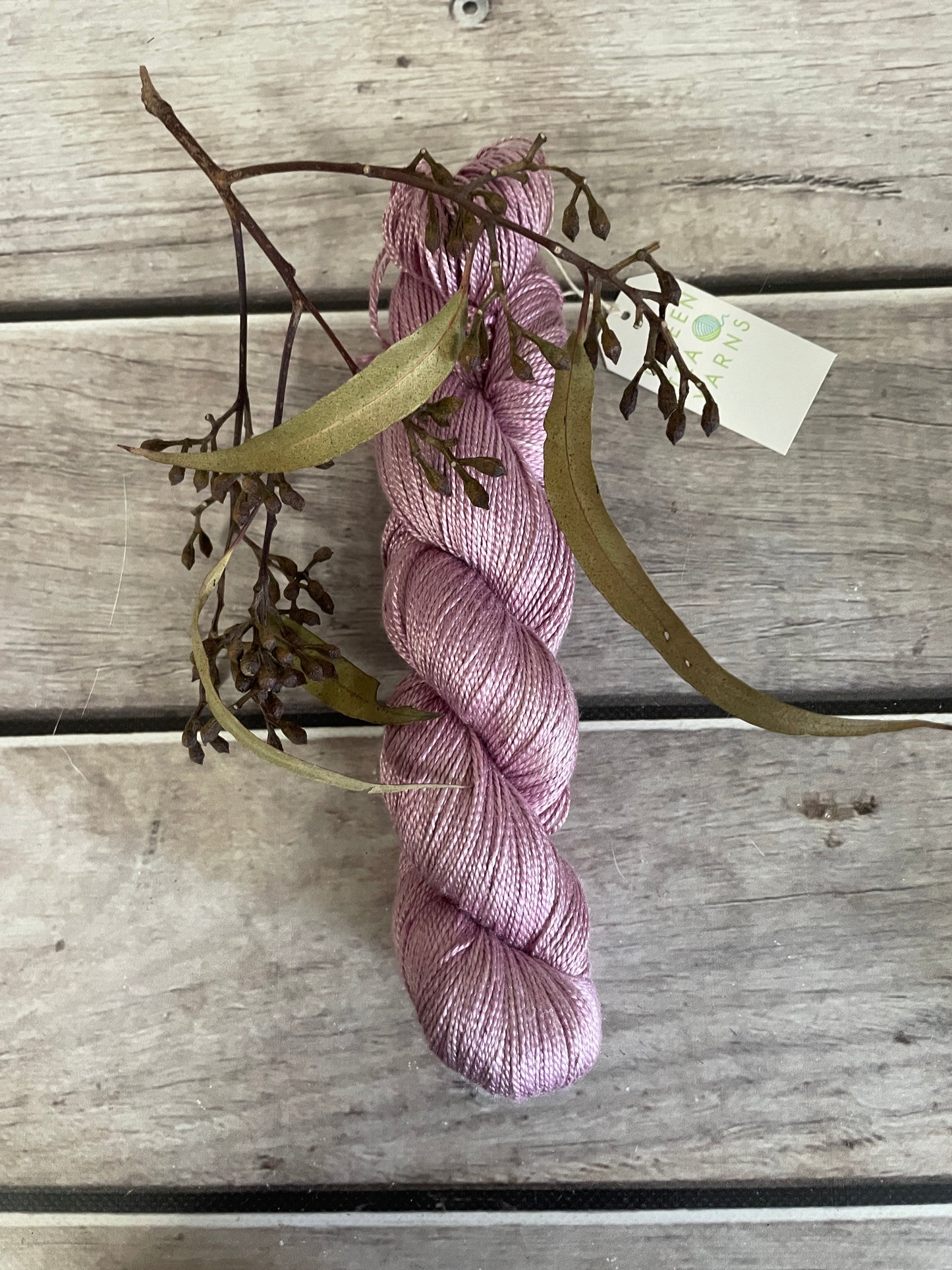 Tea Rose - 4 ply in Mulberry silk - Ginseng f
