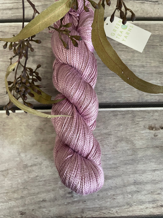 Tea Rose - 4 ply in Mulberry silk - Ginseng f