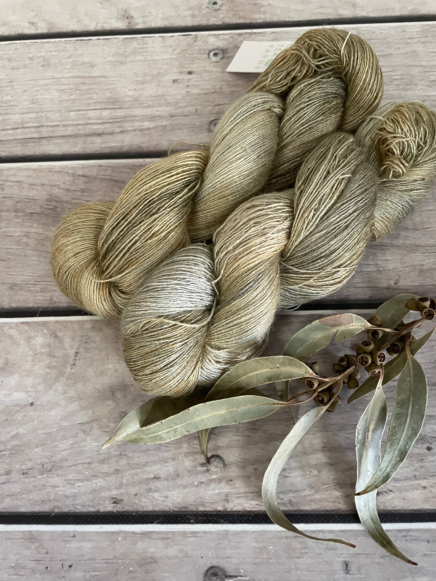 Old Gold - lace weight Tussah silk - Ujicha