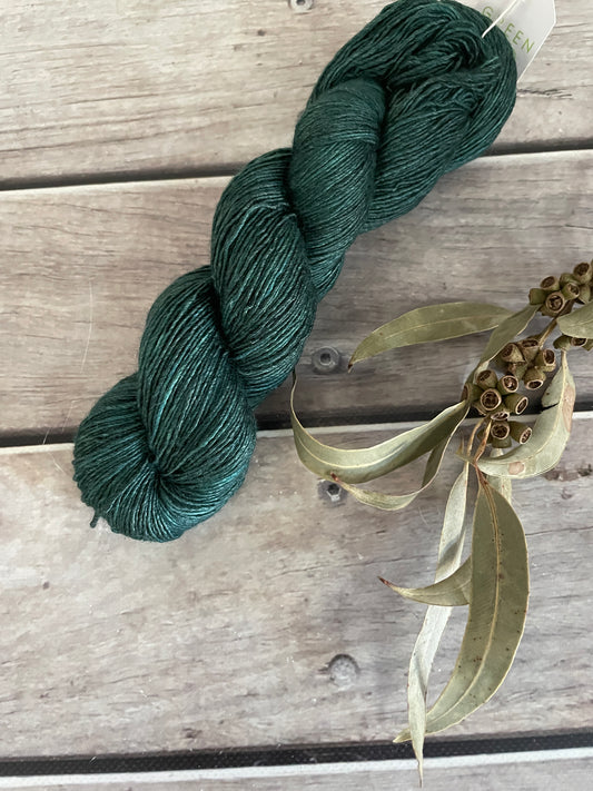 Taboo ooak on Merino and Silk 4 ply single - Osmanthus