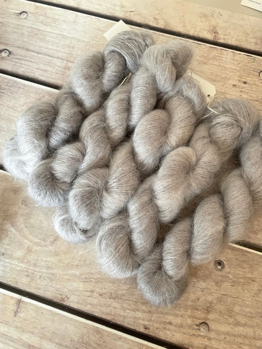 May colour of the Month - Dyed to order - Silver Cloud
