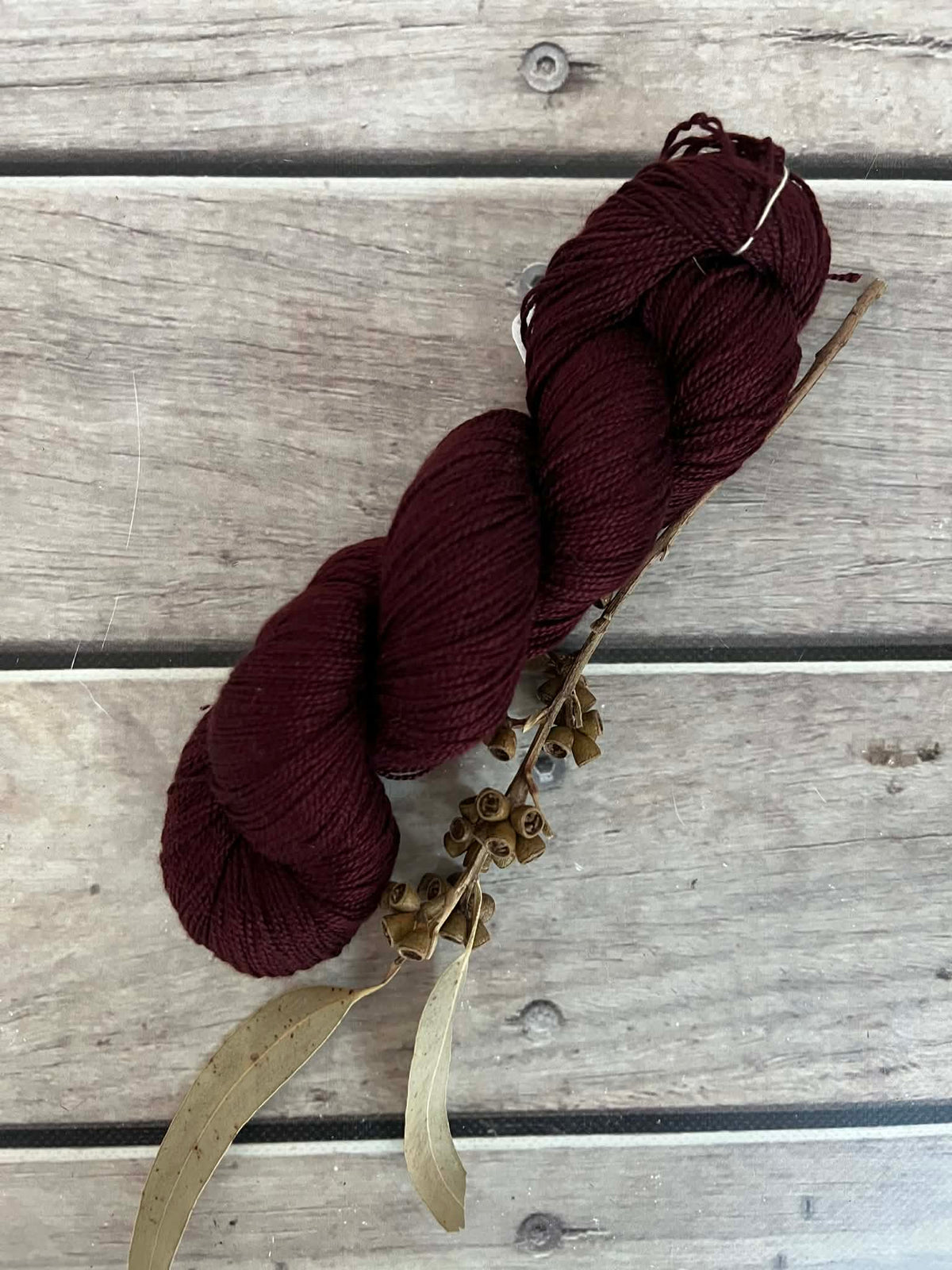 Dragons Blood - 4 ply pure silk yarn - Ginseng f