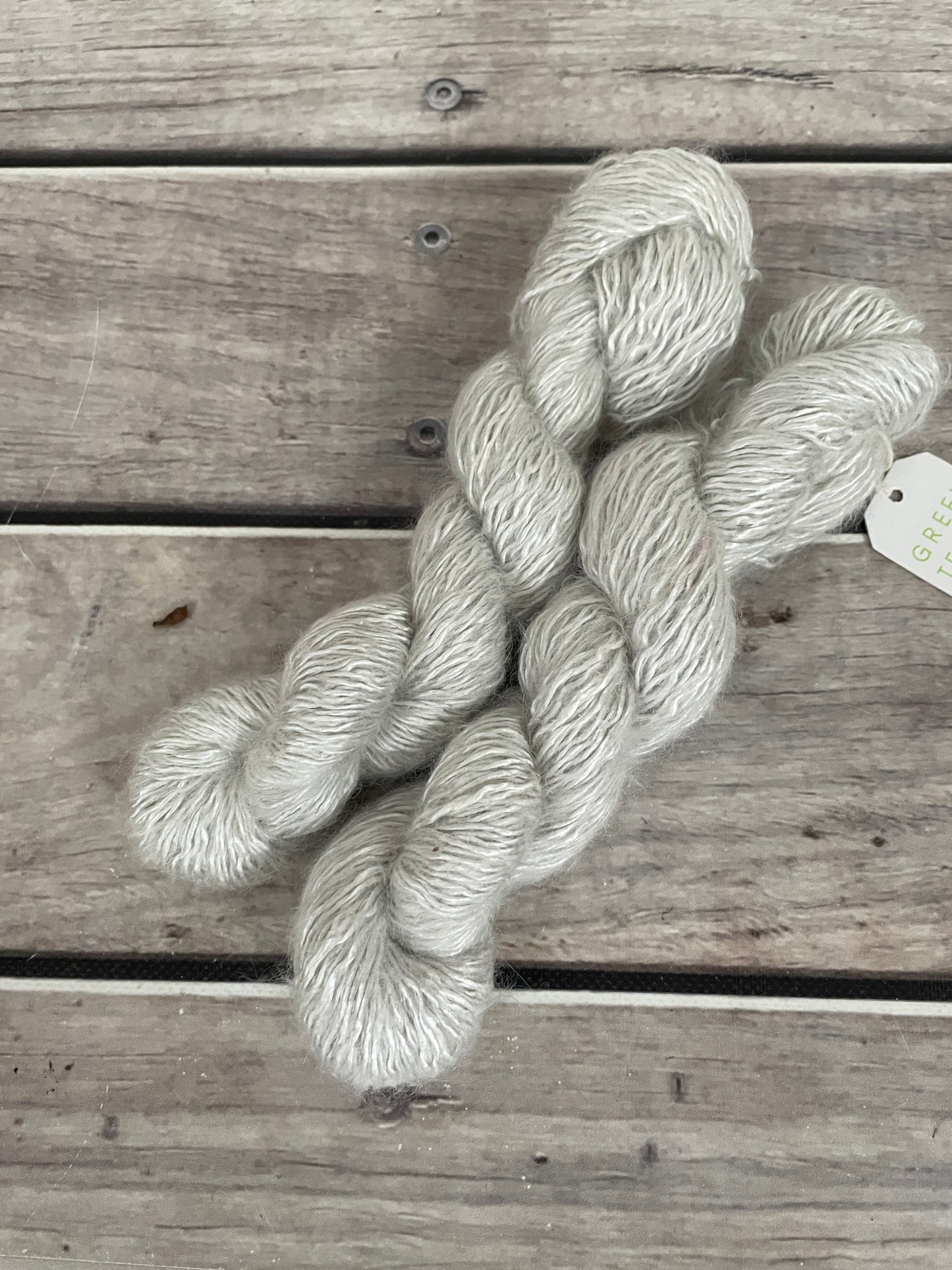 Silvercloud - 50g - 5 ply silk/mohair and nylon - Rooibos