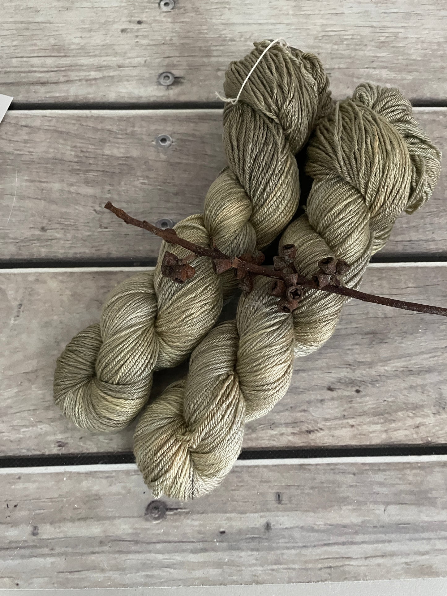 Old Gold - merino/silk 4 ply - Jasmin