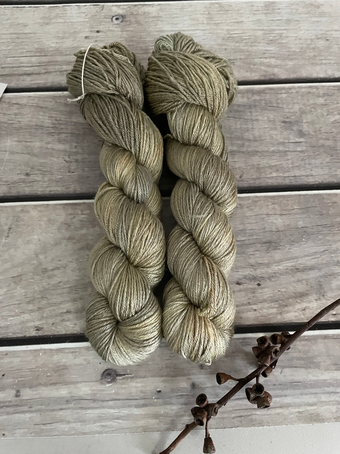 Old Gold - merino/silk 4 ply - Jasmin