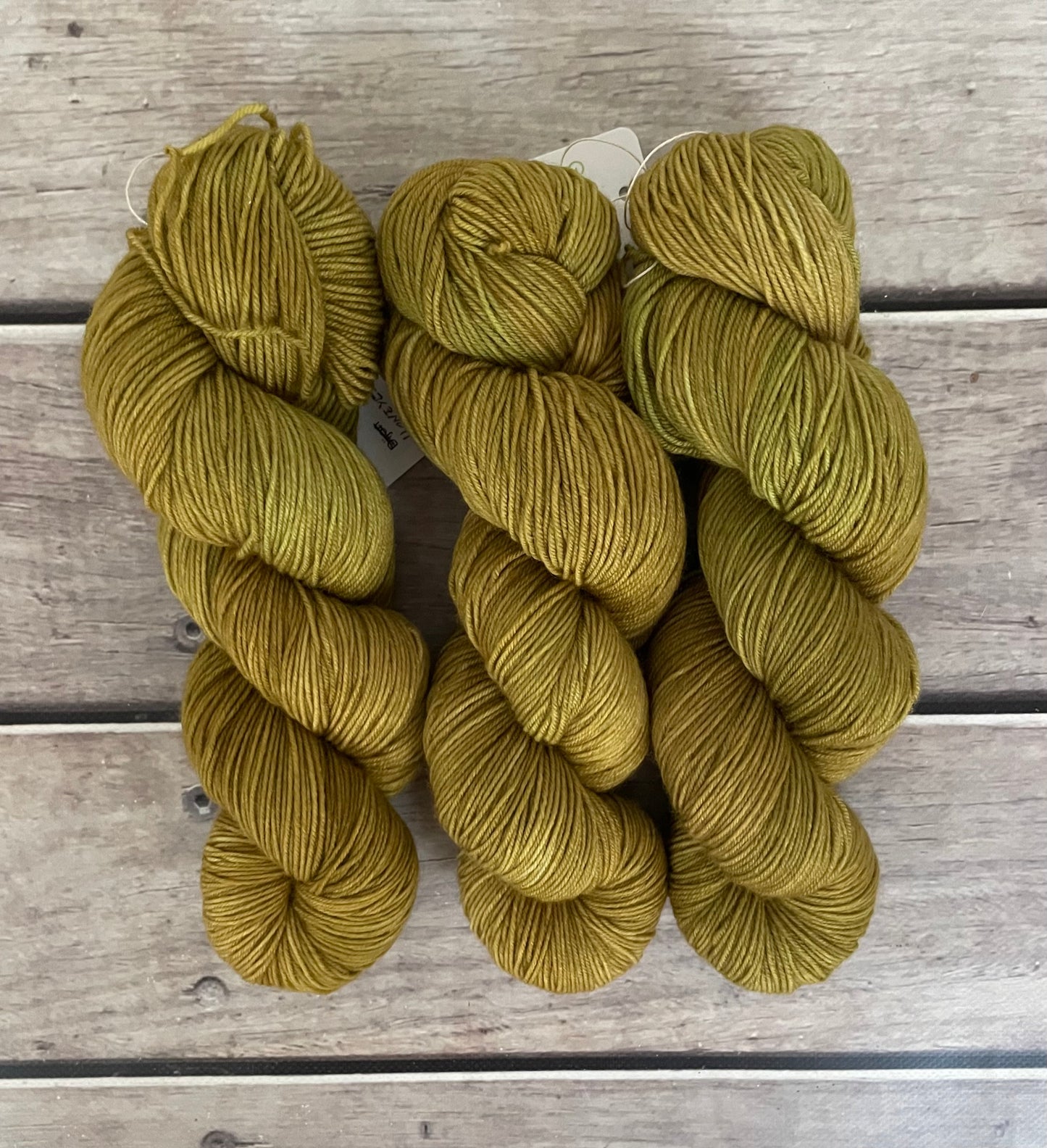 Honeyed Fern ooak - sw merino/nylon sock - Darjeeling