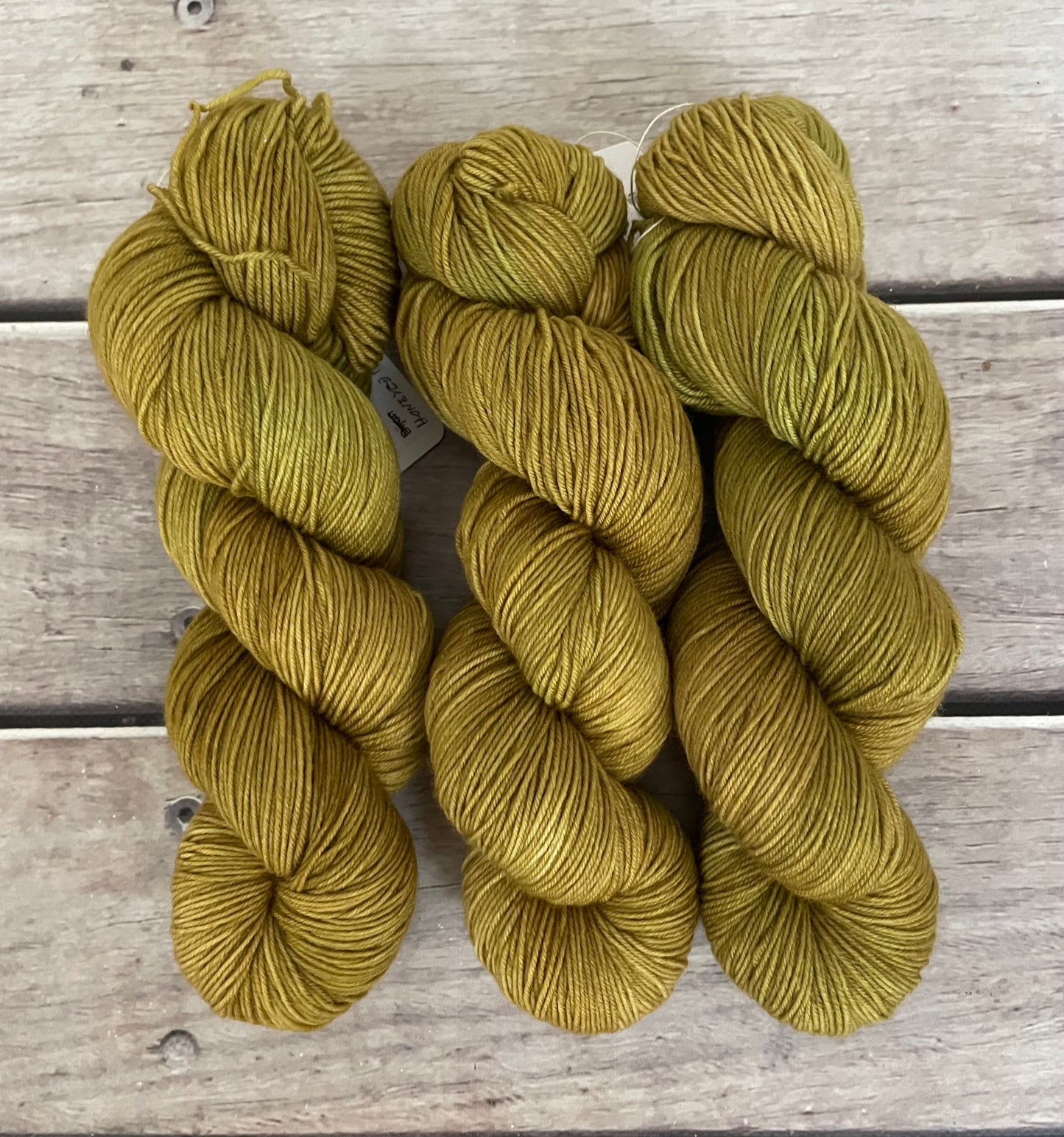 Honeyed Fern ooak - sw merino/nylon sock - Darjeeling