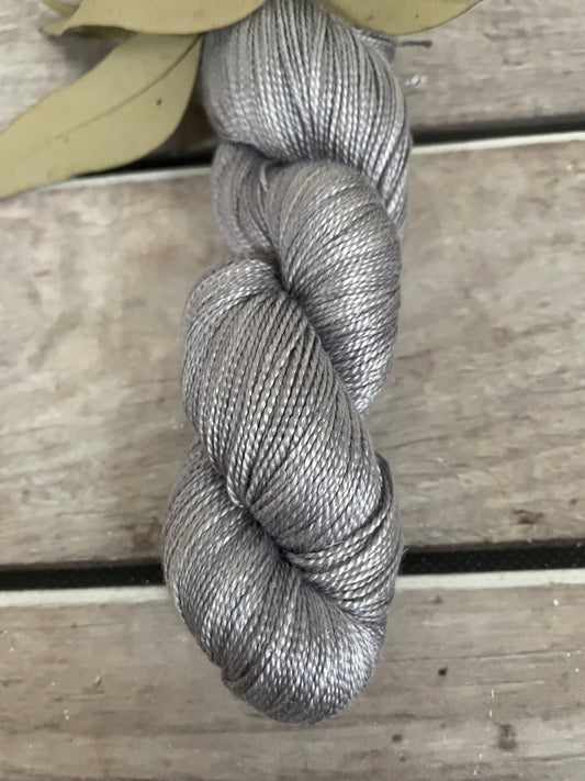 Dark Cloud - 4 Ply Mulberry Silk - Ginseng f