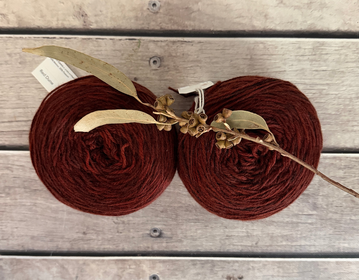 Red Dune - merino/possom - 4 ply - Kawa Kawa