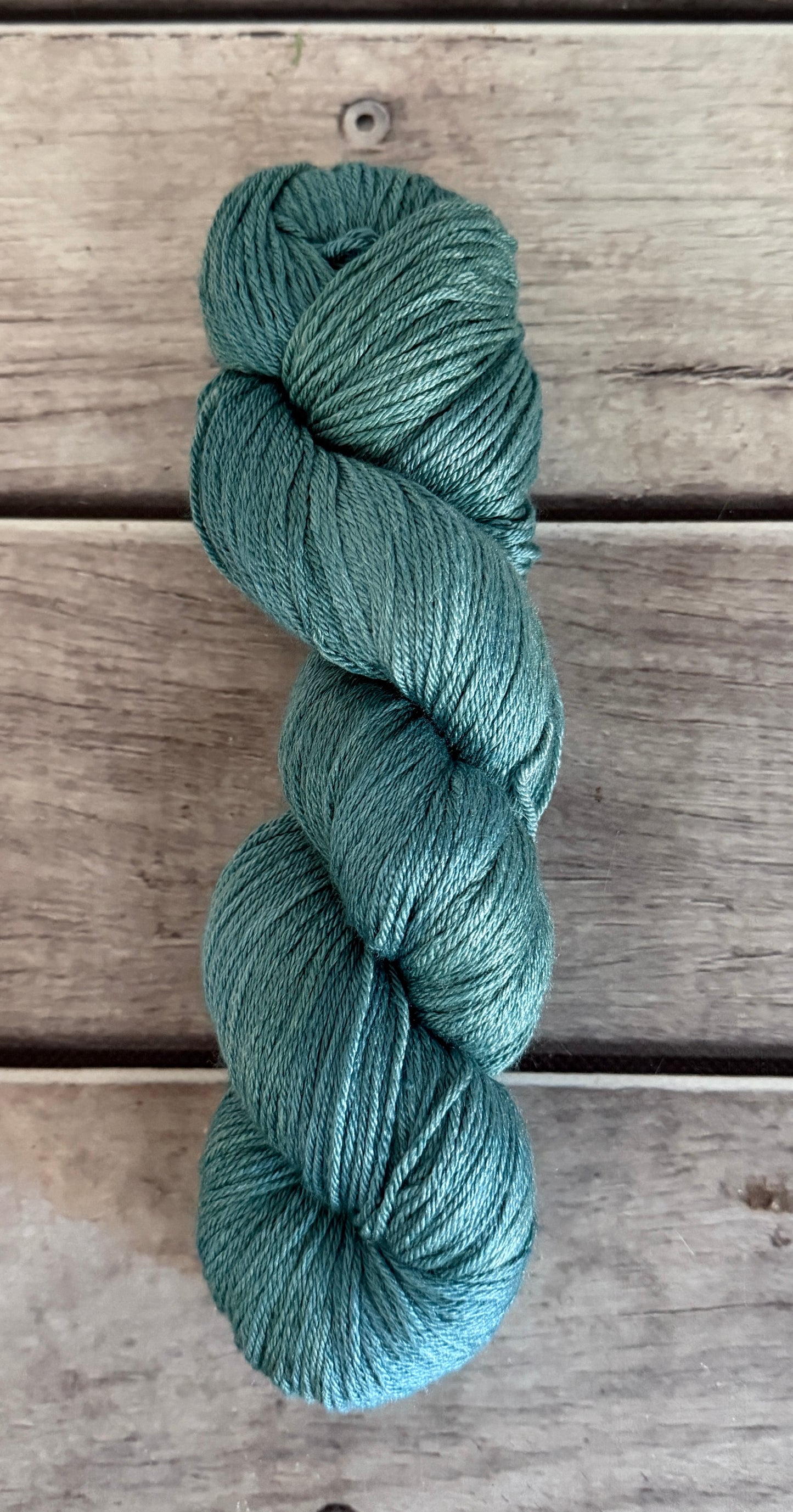 Phoenix #9 - 5 ply silk and merino - Jasmine 4
