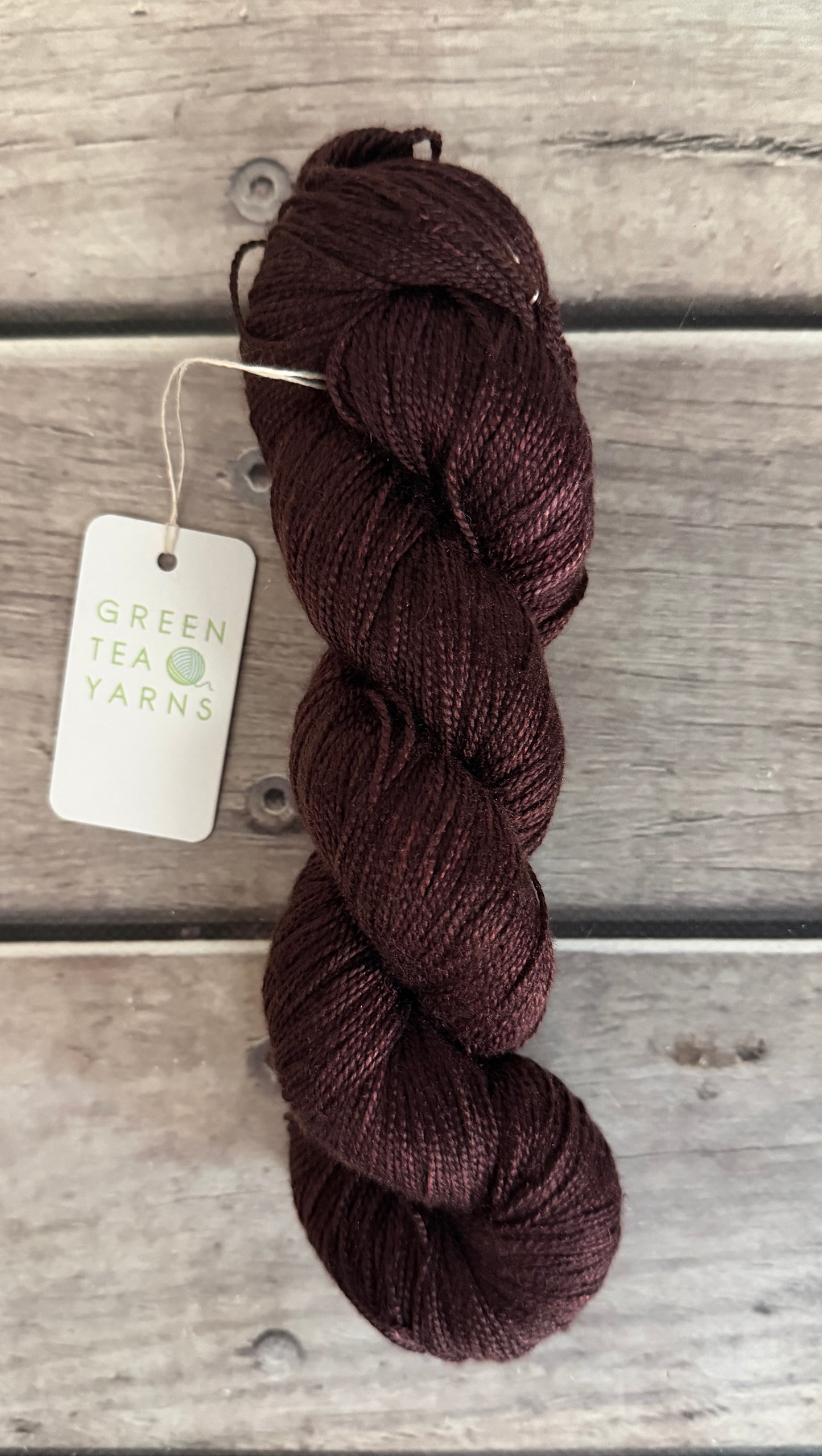 Paperbark ooak - 4 ply pure silk yarn - Ginseng f