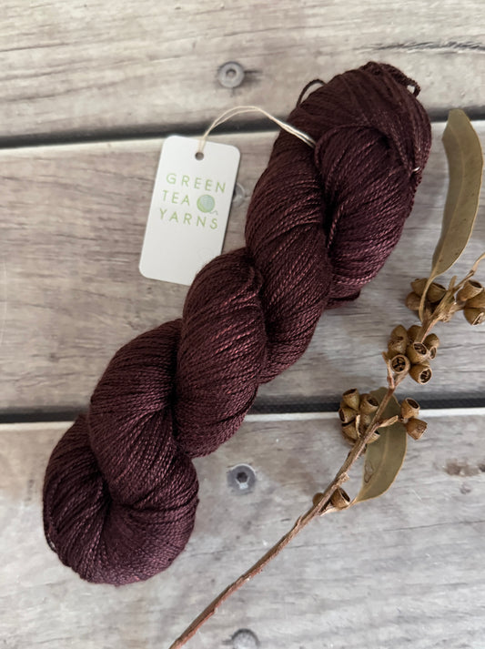 Paperbark ooak - 4 ply pure silk yarn - Ginseng f