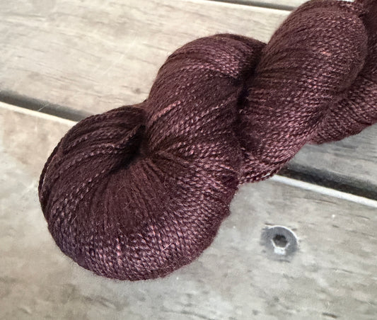 Paperbark ooak - 4 ply pure silk yarn - Ginseng f