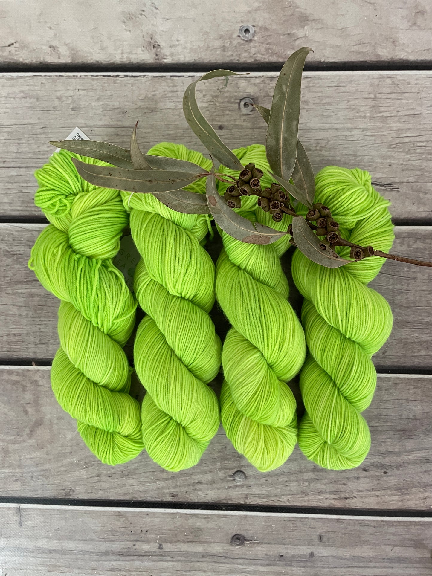 Aurora #5 - sock yarn in merino and nylon - Darjeeling