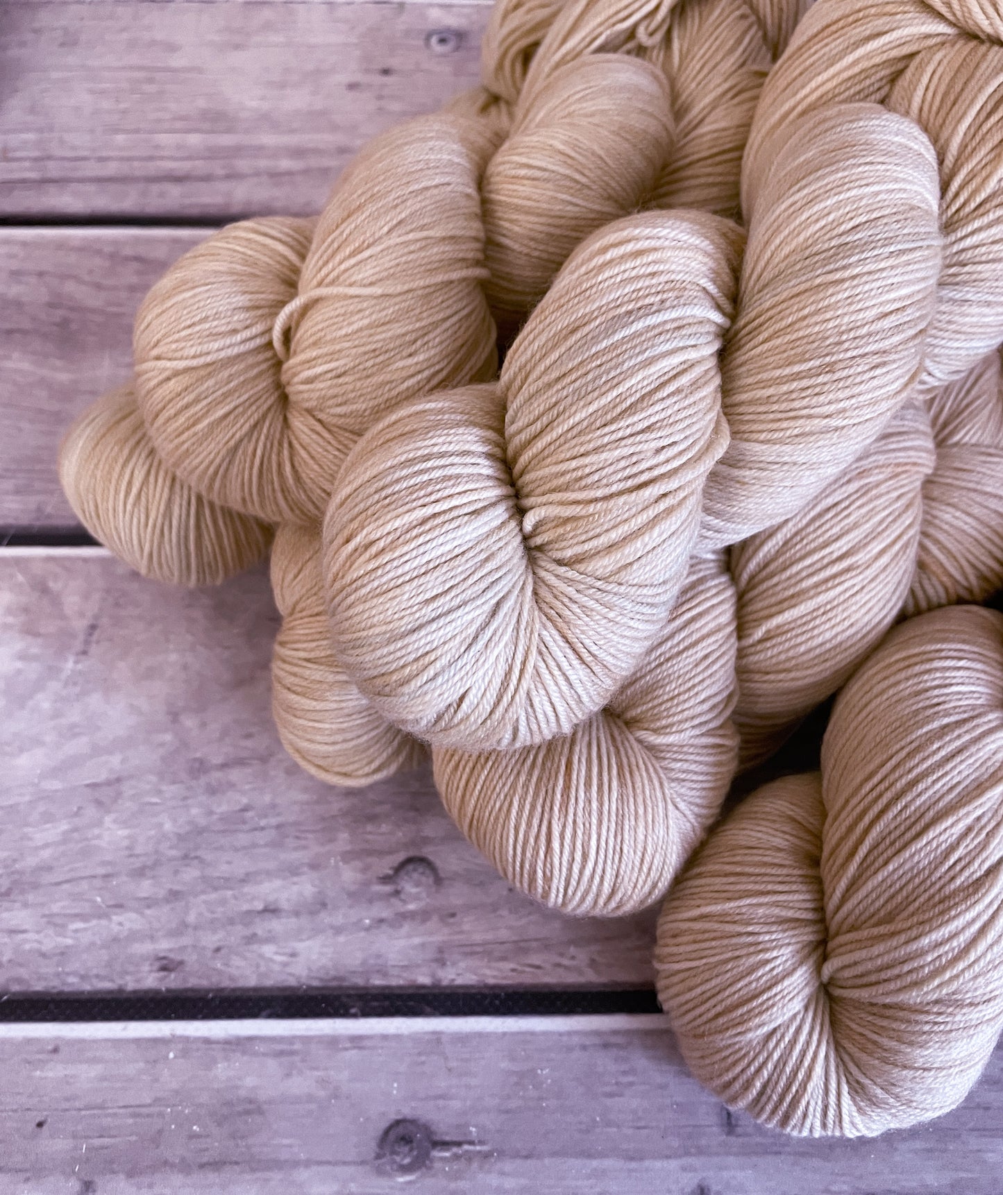 A Romp in the Hay - merino/ nylon sock yarn - Darjeeling