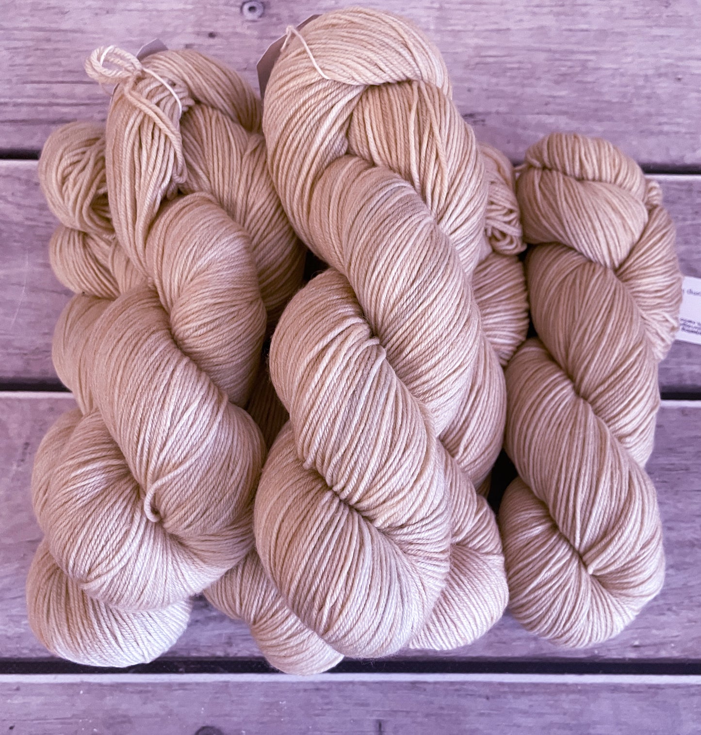 A Romp in the Hay - merino/ nylon sock yarn - Darjeeling