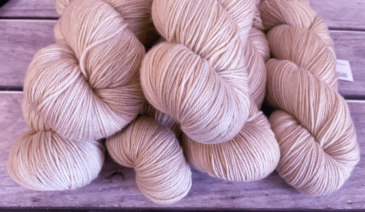 A Romp in the Hay - merino/ nylon sock yarn - Darjeeling