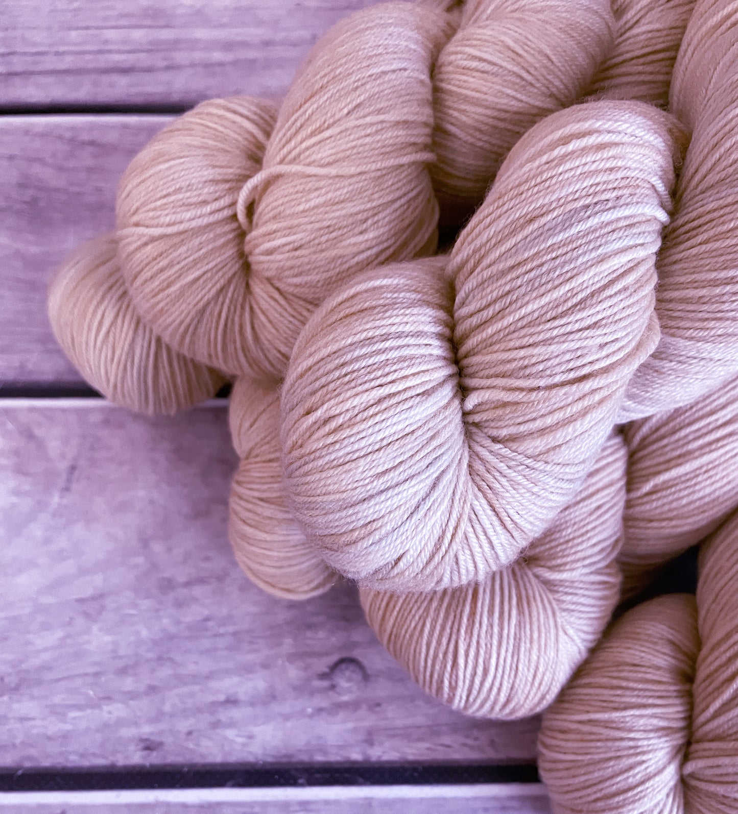 A Romp in the Hay - merino/ nylon sock yarn - Darjeeling