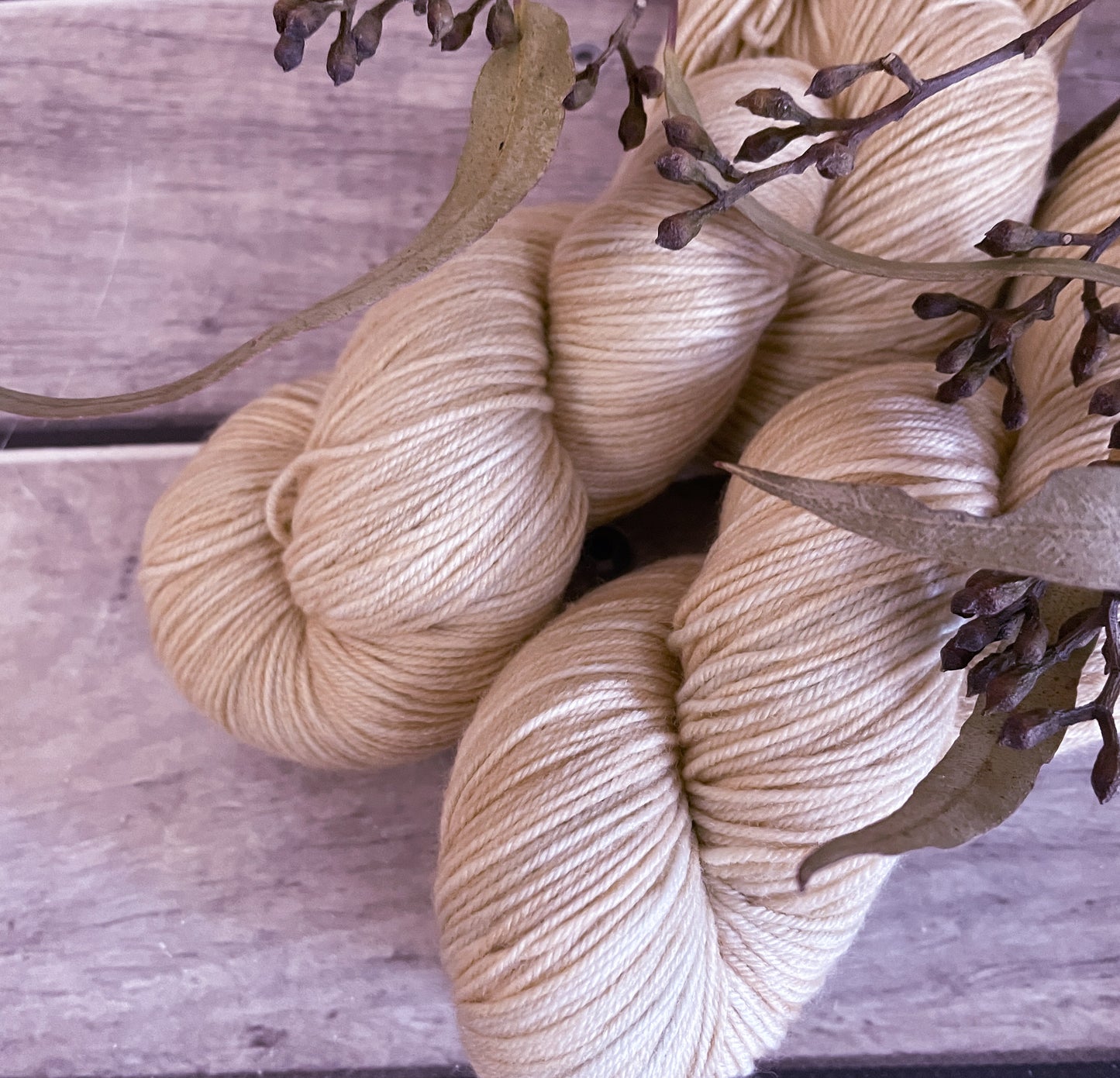 A Romp in the Hay - merino/ nylon sock yarn - Darjeeling