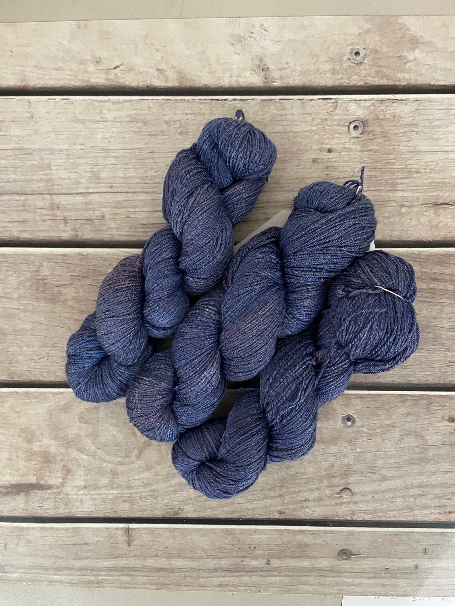 Sorrento Seas ooak - Merino/silk - 4 Ply - Jasmin4