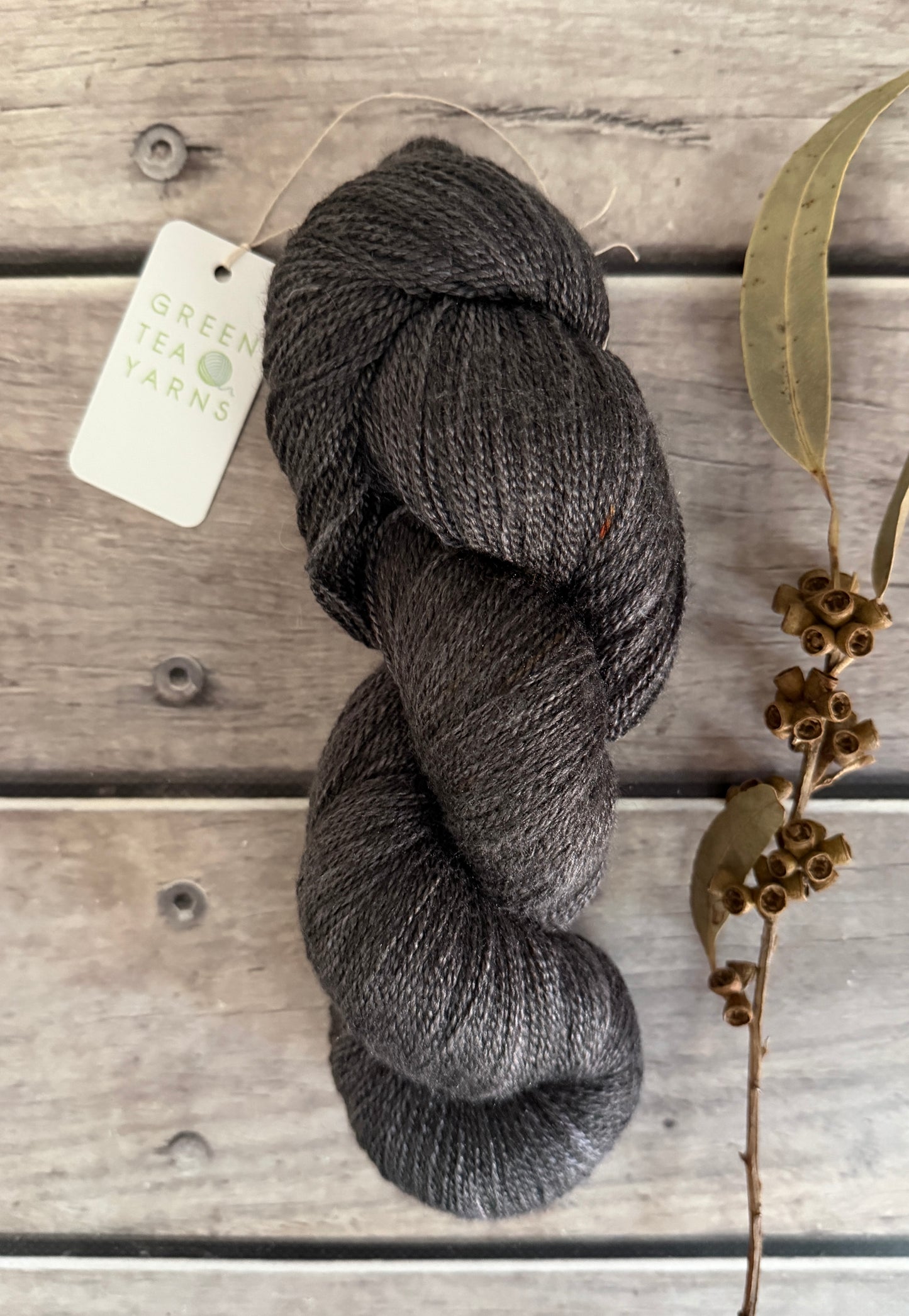 Cinder Path ooak - Merino/silk - 3 Ply - Jasmine 3