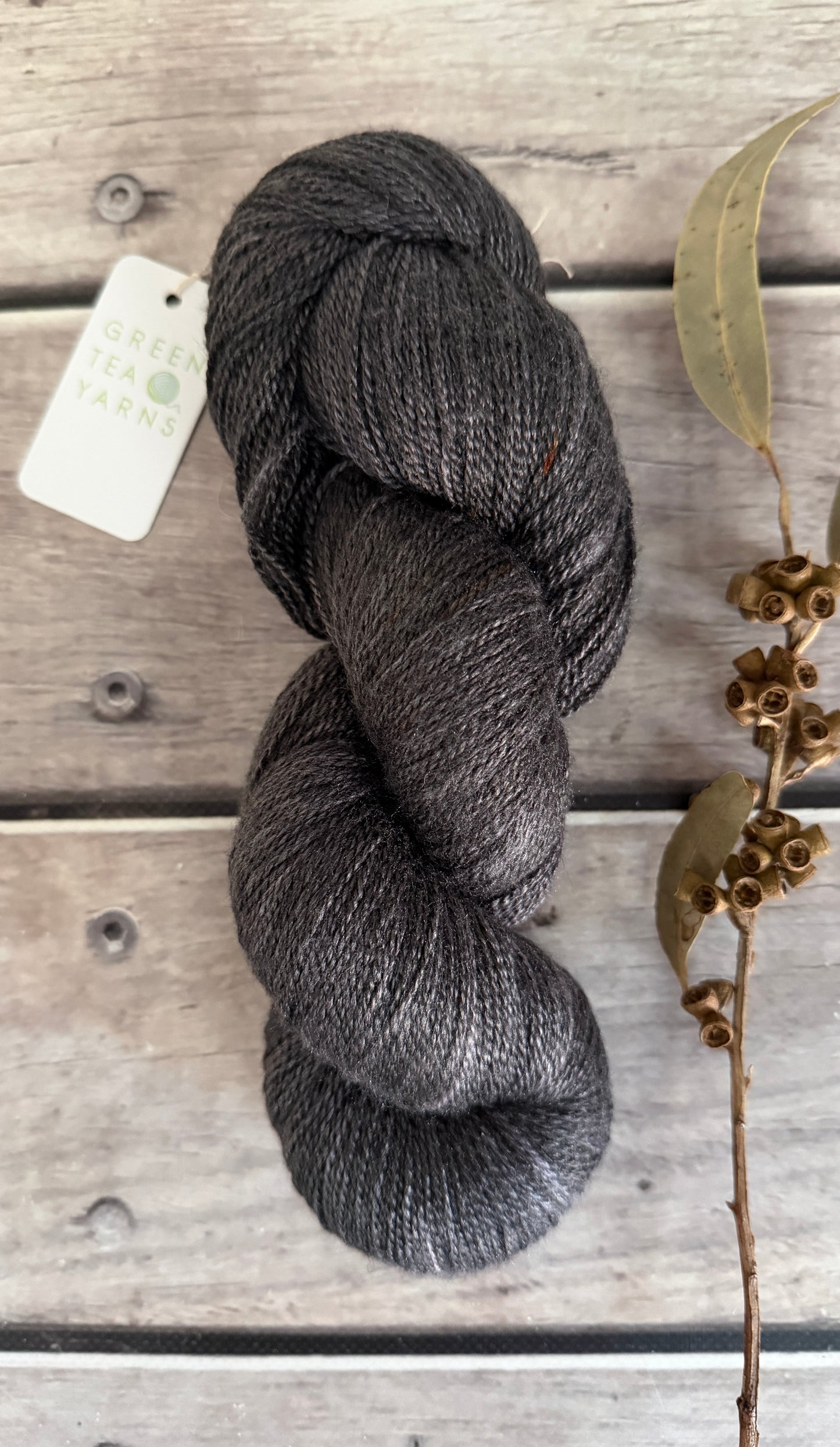 Cinder Path ooak - Merino/silk - 3 Ply - Jasmine 3