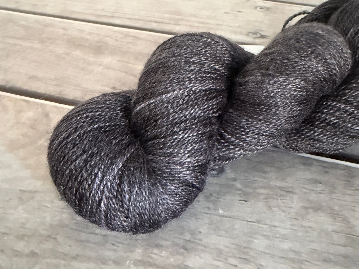 Cinder Path ooak - Merino/silk - 3 Ply - Jasmine 3