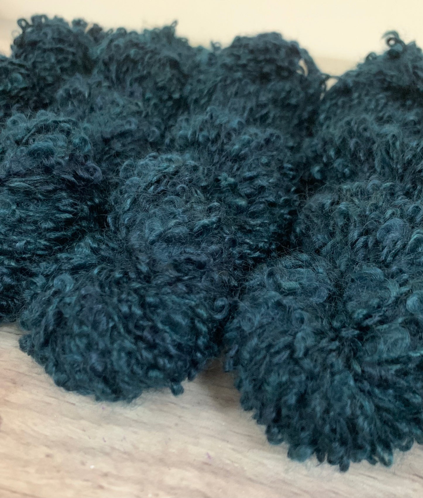 Midnight in Paradise - 12 Ply mohair boucle - Raspberry