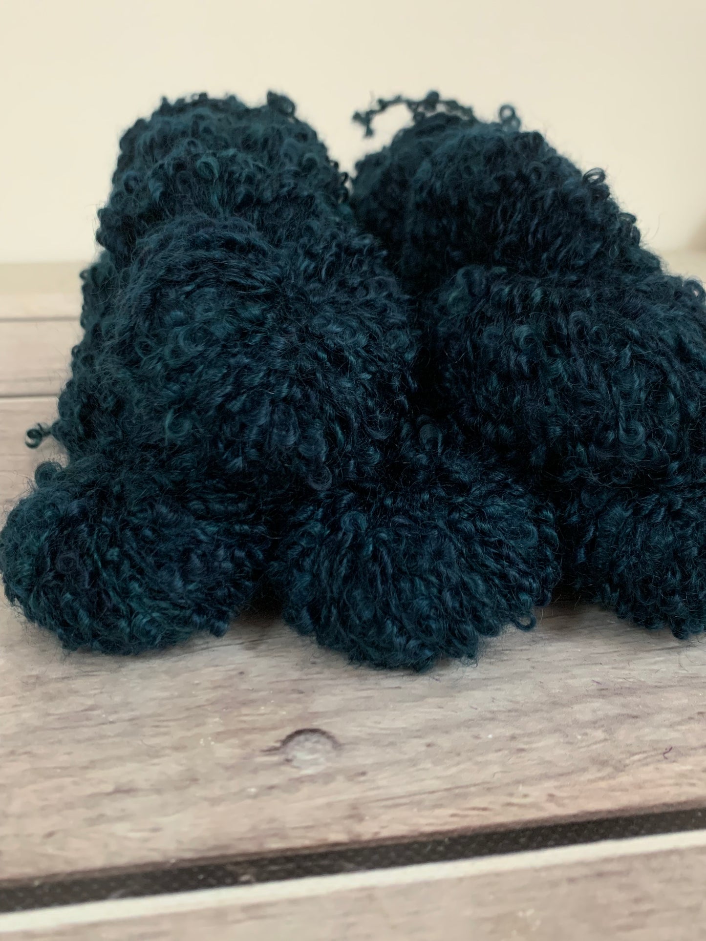 Midnight in Paradise - 12 Ply mohair boucle - Raspberry