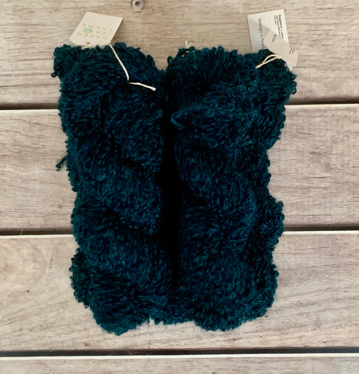 Midnight in Paradise - 12 Ply mohair boucle - Raspberry