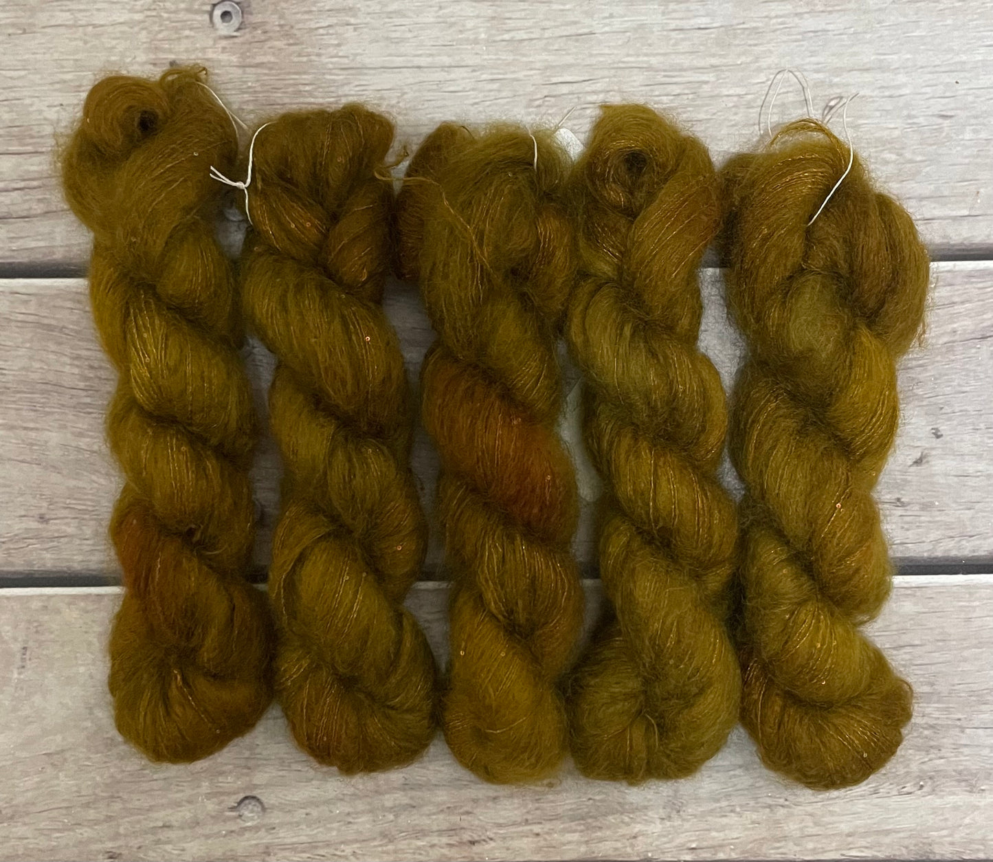 Ming Tile - mohair/silk/sequins - Gyrokuro 3ply