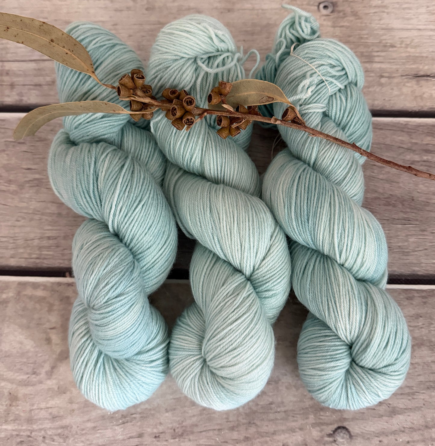 Sea Mist - 4 ply sock yarn in merino and nylon - Darjeeling 4