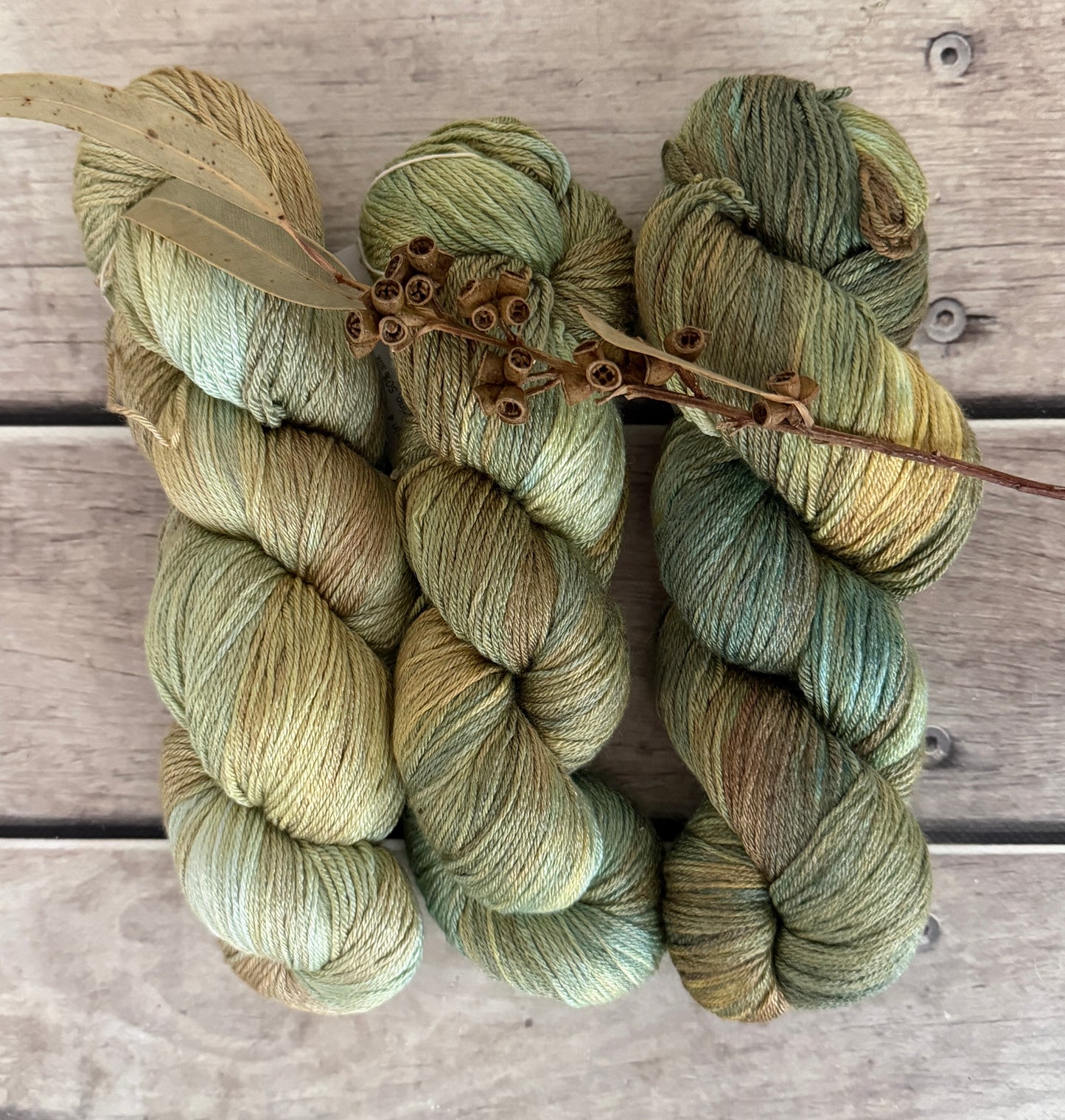The Mermaids Tale fade : Jasmine 4 merino/silk