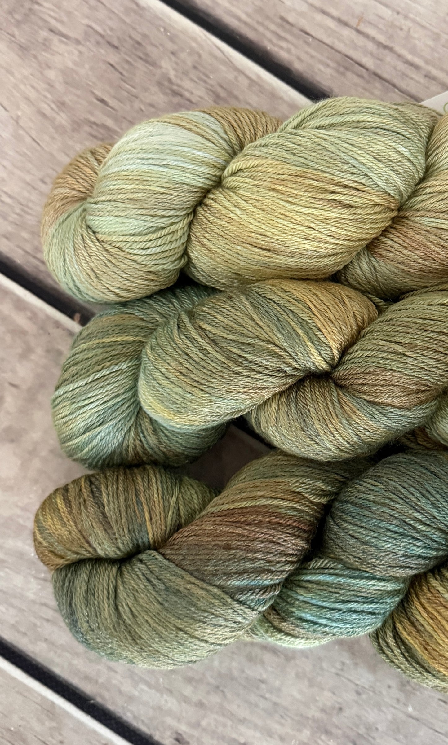 The Mermaids Tale fade : Jasmine 4 merino/silk