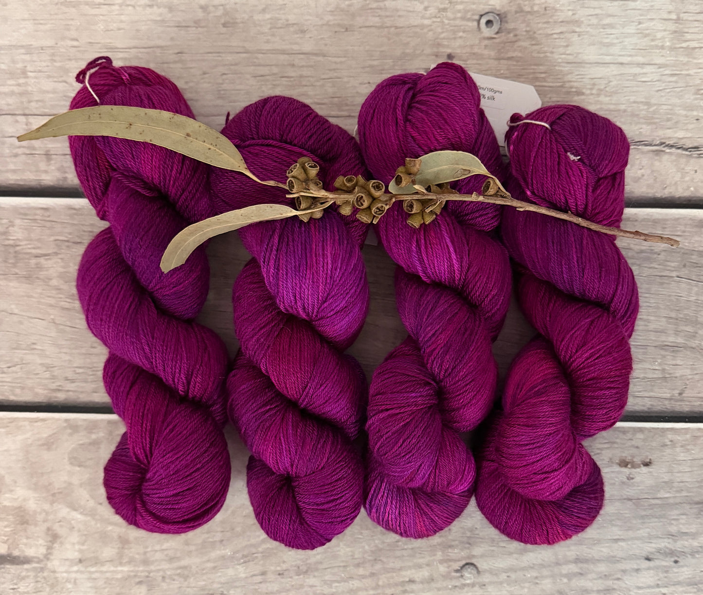 Wild Orchid - 4ply/fingering - silk/merino yarn - Jasmine 4