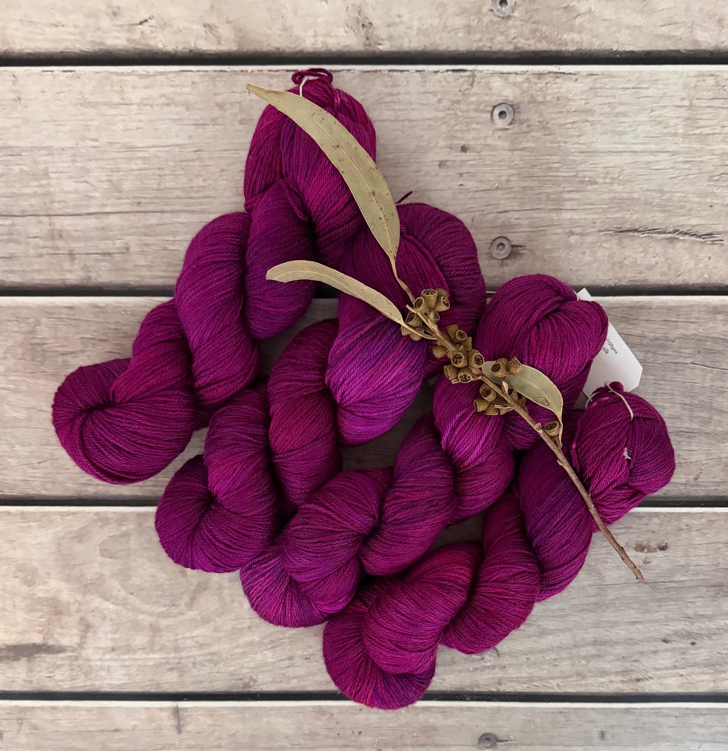 Wild Orchid - 4ply/fingering - silk/merino yarn - Jasmine 4
