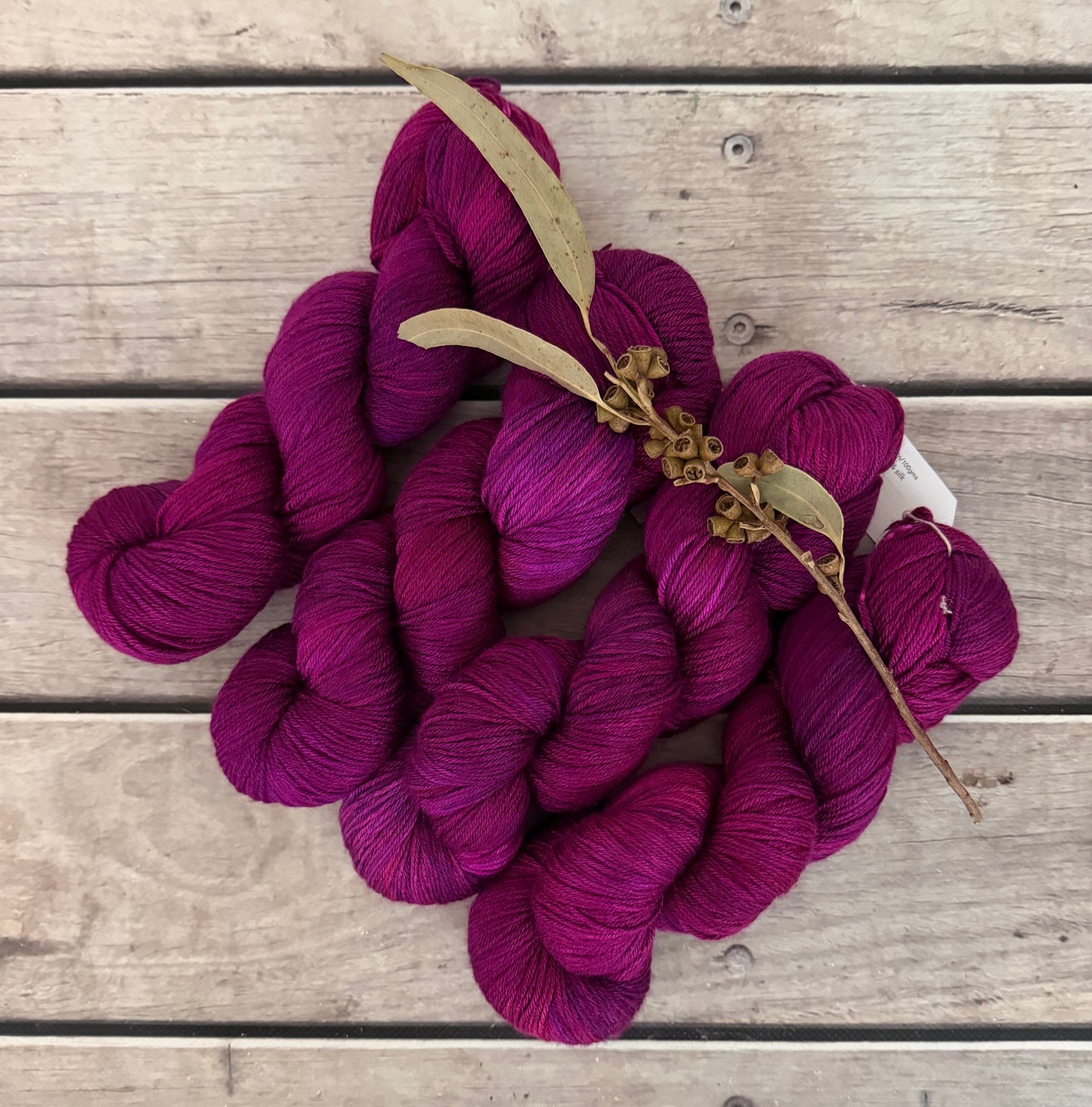 Wild Orchid - 4ply/fingering - silk/merino yarn - Jasmine 4