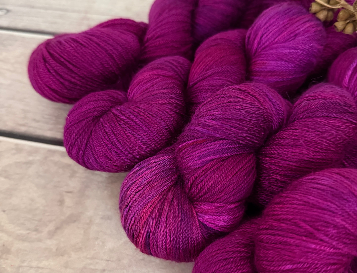 Wild Orchid - 4ply/fingering - silk/merino yarn - Jasmine 4