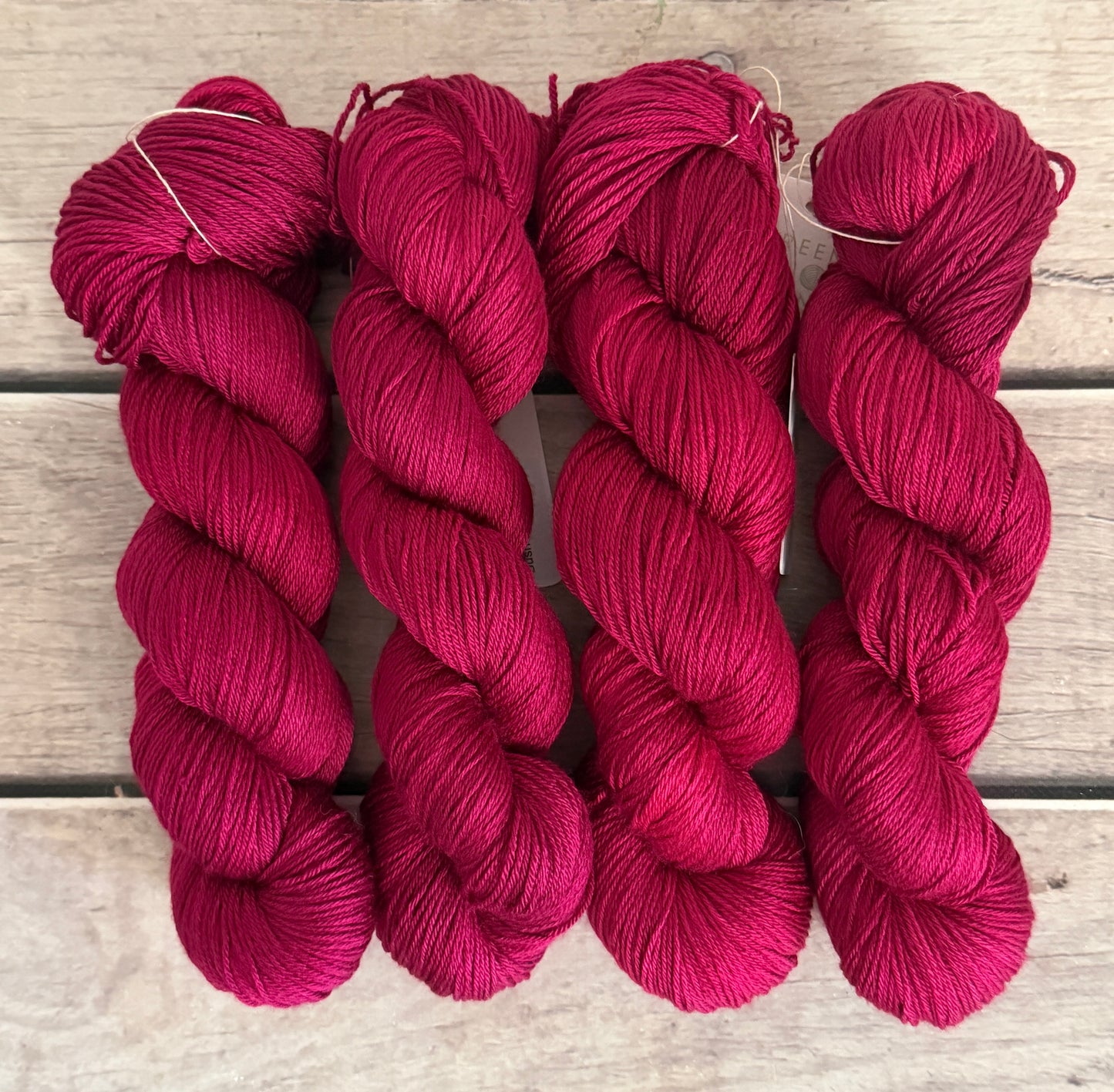 Bush Berries - 4ply/fingering - silk and merino yarn - Jasmine 4