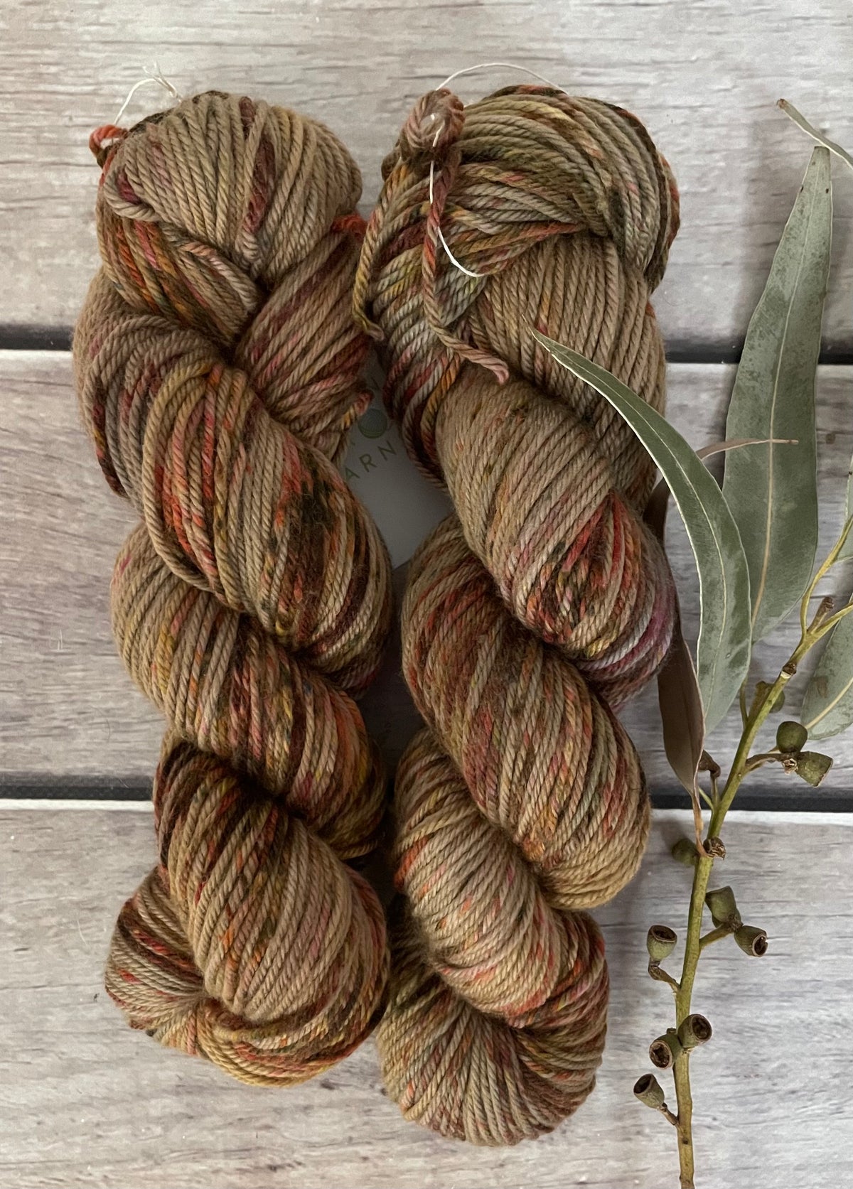Well Trodden Path ooak - Darjeeling DK sock yarn - 8 ply