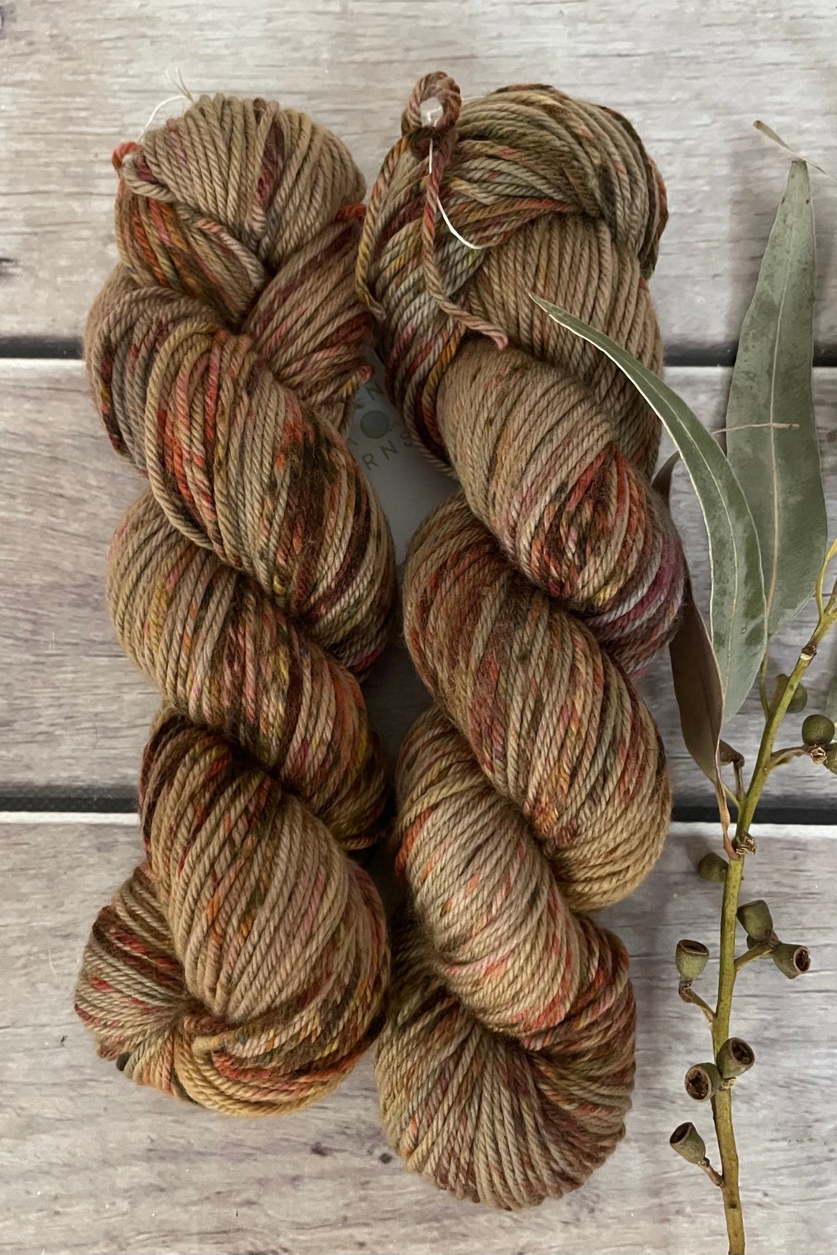 Well Trodden Path ooak - Darjeeling DK sock yarn - 8 ply